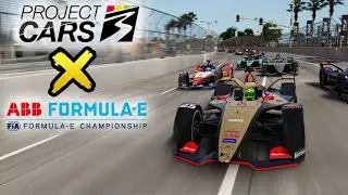 Racing in the FORMULA E Championship on PROJECT CARS 3!