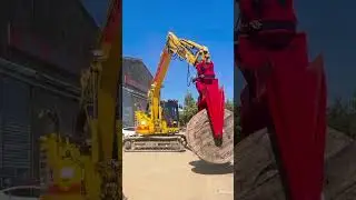 Sun's out, diggers out! ☀️ #uk #digger #excavator