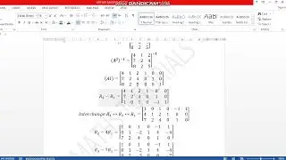 SOLUTION OF ASSIGNEMENT#01 of MTH 501 |LINEAR ALGEBRA| VU lectures by Maths Tutorials