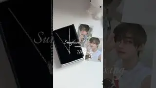 Sunghoon Romance Untold Necklace Unboxing