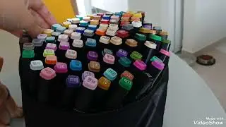 🎨 KIT 100 CANETINHAS TOUCH &ndash; CORES VIBRANTES E PROFISSIONAIS!D&ecirc; vida &agrave;s suas artes com 100 tons.