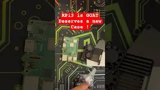 Old RPi 3 gets a case after Global RAM Shortage! #rpi #raspberrypi #raspberrypiprojects #raspi