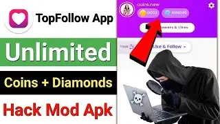 Top Follow App Unlimited Coins 2026🤗 | Top Follow mein unlimited coin kaise karen | Top Follow App🪙
