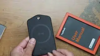 Raw Unboxing TopMade Smart Luggage Tag with Apple Find My, Premium Leather Luggage Tags for Suitcase