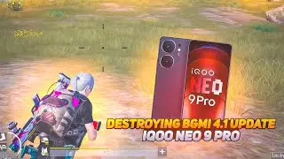 DESTROYING BGMI 4.1 UPDATE 🔥 IQOO NEO 9 PRO 💀 SMOOTH + 90FPS PUBG / BGMI TEST 2025 💥