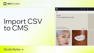 Import CSV data directly into your CMS | Wix Studio