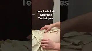 Here's some massage techniques for lower back pain🙂. #triggerpoint #lowbackpain #massagetechniques