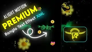 Premium Emoji Text Effect #xml_file 🌼❤️ Free Download 🔥✨ #alightmotionedit Premium Text Effect Free