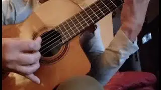 Pasko na sinta ko guitar classical version by Pete Arteche from Chicago