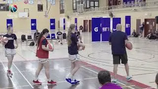 FIBA NBA BWB Americas - Jay Hernandez - Offensive Skills Work - Read & React