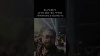 Manager vs. Senior Me: Expectation vs Reality 😂 | Corporate Life Struggle #Shorts