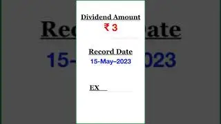 Tata Coffee Dividend 2023 Alert  #shorts