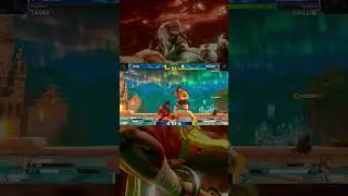 Mister Crimson outrageous Defense! #alegriasclaw #streetfighter #sfvce #shorts #capcomfighters