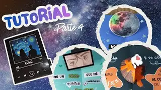 Tutorial librito Luna🌙 Zoé 🎶 Parte 4 diy| popup| regalos bonitos 