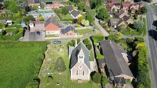 St Matthews Church Fromes Hill. #churchvideos #churches #cemetery #christianchurches #drone