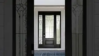 Top 3 Decorative Glass Door Inserts #entrydoor #curbappeal #canadianmade #ontariomade