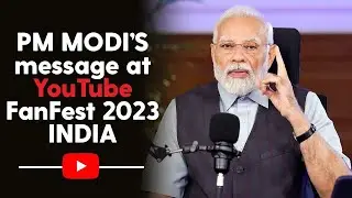 PM Narendra Modi's YouTube Journey: 15 Years of Global Impact | YouTube Fanfest&nbsp;India&nbsp;2023