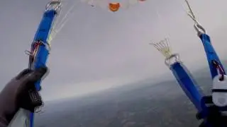 Nex&oslash; II parachute - opening sequence