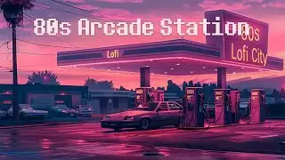 Arcade Station 80s 👾️ Synthwave | Retrowave | Cyberpunk [SUPERWAVE] 🚗 Vaporwave Music Mix