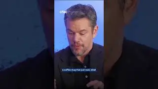 Matt Damon's message to the global elite