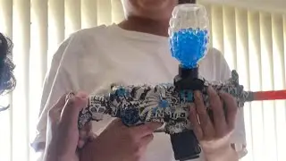 Orbeez gun flight vs MrBeast winner gets $1,000 #orbeez #mrbeast