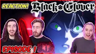Reacting to BLACK CLOVER EPISODE 1 | ASTA & YUNO RIVALRY!