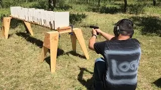 GLOCK 19 HOLLOW POINT против гипсокартона