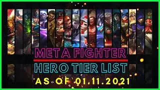 META FIGHTER HEROES MOBILE LEGENDS 2021 | FIGHTER TIER LIST MOBILE LEGENDS