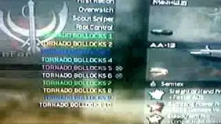 MW2 Invisible Gamemode Infection In THUNDER_BOLLOCKS Lobby