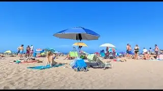 VR 360&deg; Beach Escape 👣 &ndash; Walk Barefoot on Warm Sand (Feel the Summer!) ☀️