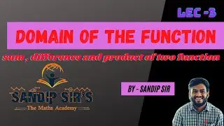 How to find the domain of sum, difference and multiplication of two functions ?