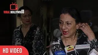 Kajol Mother Tanuja Mukherjee Angry On Media | Viralbollywood