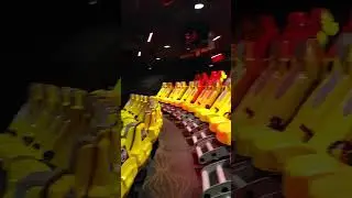 YELLOW SEATS AT THE 4D THEATER #shorts #viral #hobby #art #love #cute #fyp