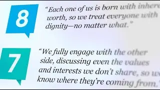 Easing Division Through Dignity