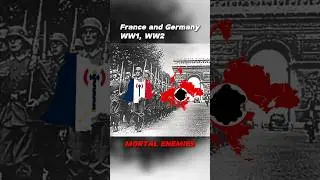 Everybody wants to rule the world now vs then France and Germany #framce #germany #shorts #fyp