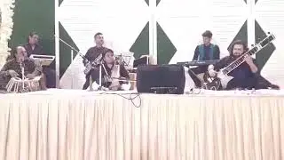 Fusion instrumental sitar sarangi saxaphone