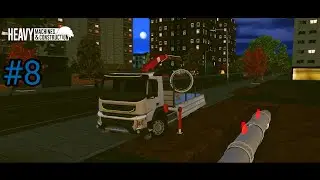 heavy machines & construction mobile gameplay part 8 Infrastructure work pipe repair