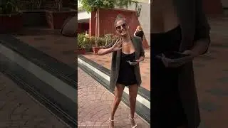 Lock Upp contestant Poonam Pandey was spotted in the city for a coffee run looking uber stylish(1)