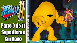 Megaman 11 (PC) - Parte 9 de 11 Yellow Devil MK III, Dificultad SuperH&eacute;roe, SIN DA&Ntilde;O