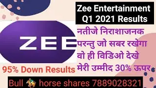 Zee entertainment Q1 Results | Zee entertainment share target | Zeel share results analysis |