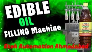 Oil filling machine | Edible Oil packing machine | SEMI-AUTOMATIC 2 HEAD  FILLING MACHINE
