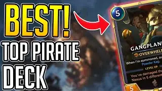 BEST PRO COMPETITIVE AGGRO PIRATE DECK in Legends Of Runeterra - TF Gangplank Ranked Guide & Review