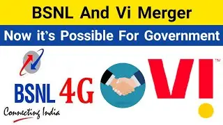 BSNL And Vodafone Idea Merger | Vi BSNL Merger | BSNL Vi Merger | Government Next Step For 2 Company
