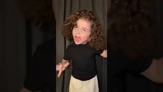 😱🥰Cute baby dance | trending song | curly hair🥺😱 #youtubeshorts #shorts