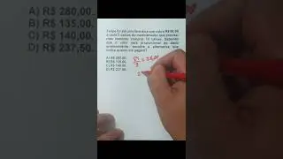 Quanto felipe ir&aacute; pagar? #matematica