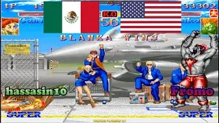 #arcade Super Street Fighter 2 Turbo ➤ hassasin10 (Mexico) vs Fromo (Usa) 超级街霸2X