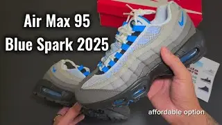 Air Max 95 Blue Spark 2025 review #sneakers
