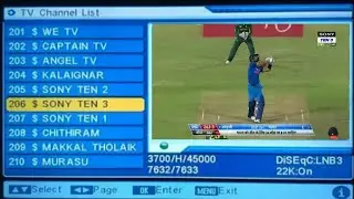 Dd free dish in all paid channels setting official video.
