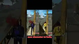 new character vs kelly in funny style 😃😃 || freefire funny video #shorts #short #viral #trending