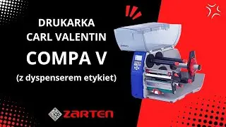 DRUKARKA COMPA V Z DYSPENSEREM - NOWOŚĆ OD MARKI CARL VALENTIN - INSTRUKCJA MONTAŻU MATERIAŁÓW